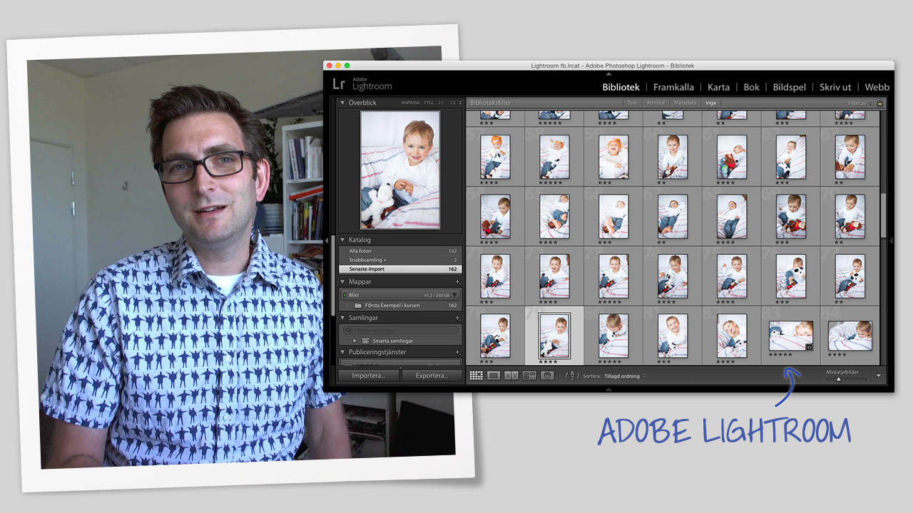 En kurs om Adobe Lightroom