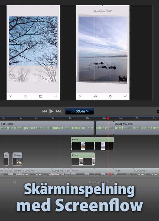 Skärminspelning med ScreenFlow
