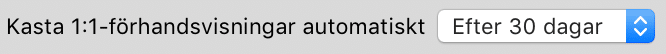 Kasta automatiskt