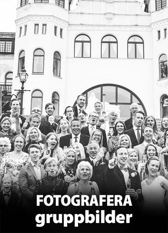 Fotografera gruppbilder – Föreläsning