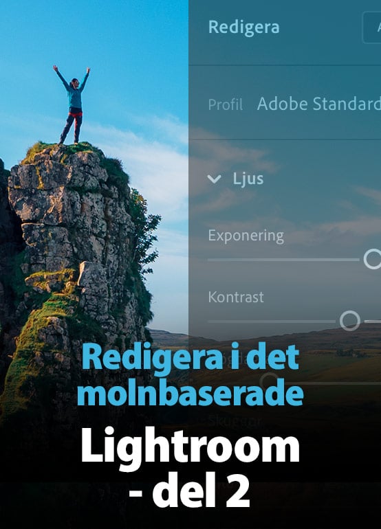 Redigera i det molnbaserade Lightroom - del 2