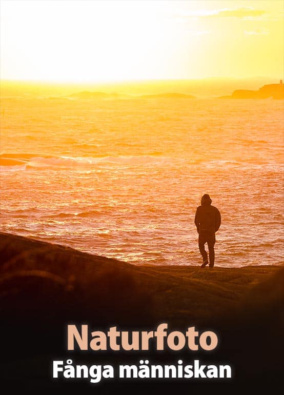 Naturfoto - fånga människan