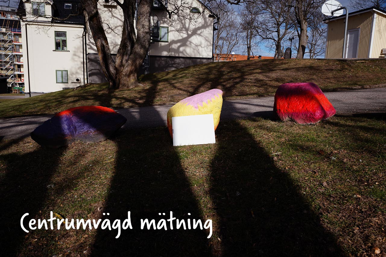 Centrumvägd mätning