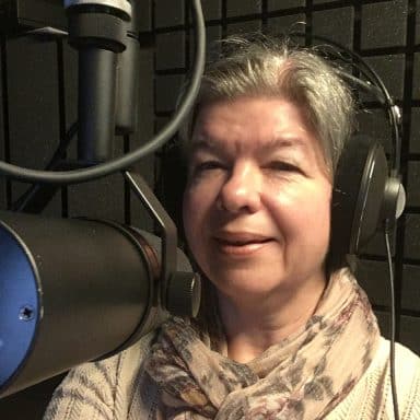 Carina Ridenius i ljudbås.