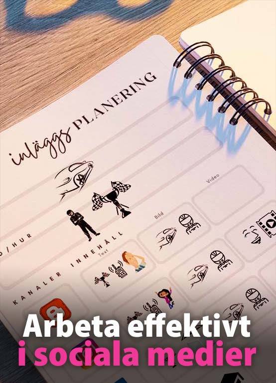 Arbeta effektivt i sociala medier