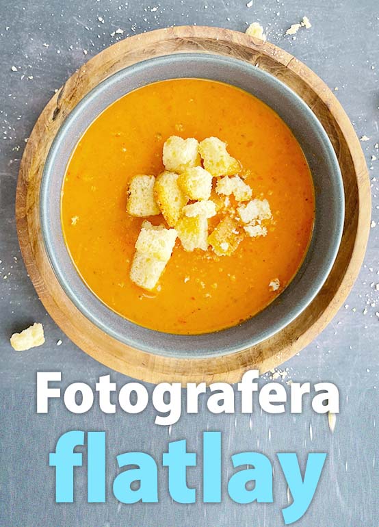 Fotografera flatlay