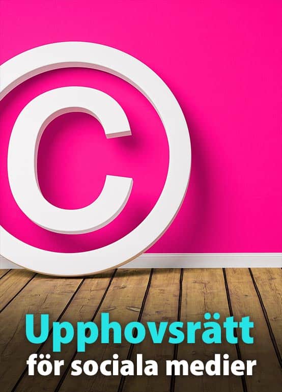 Upphovsrätt för sociala medier