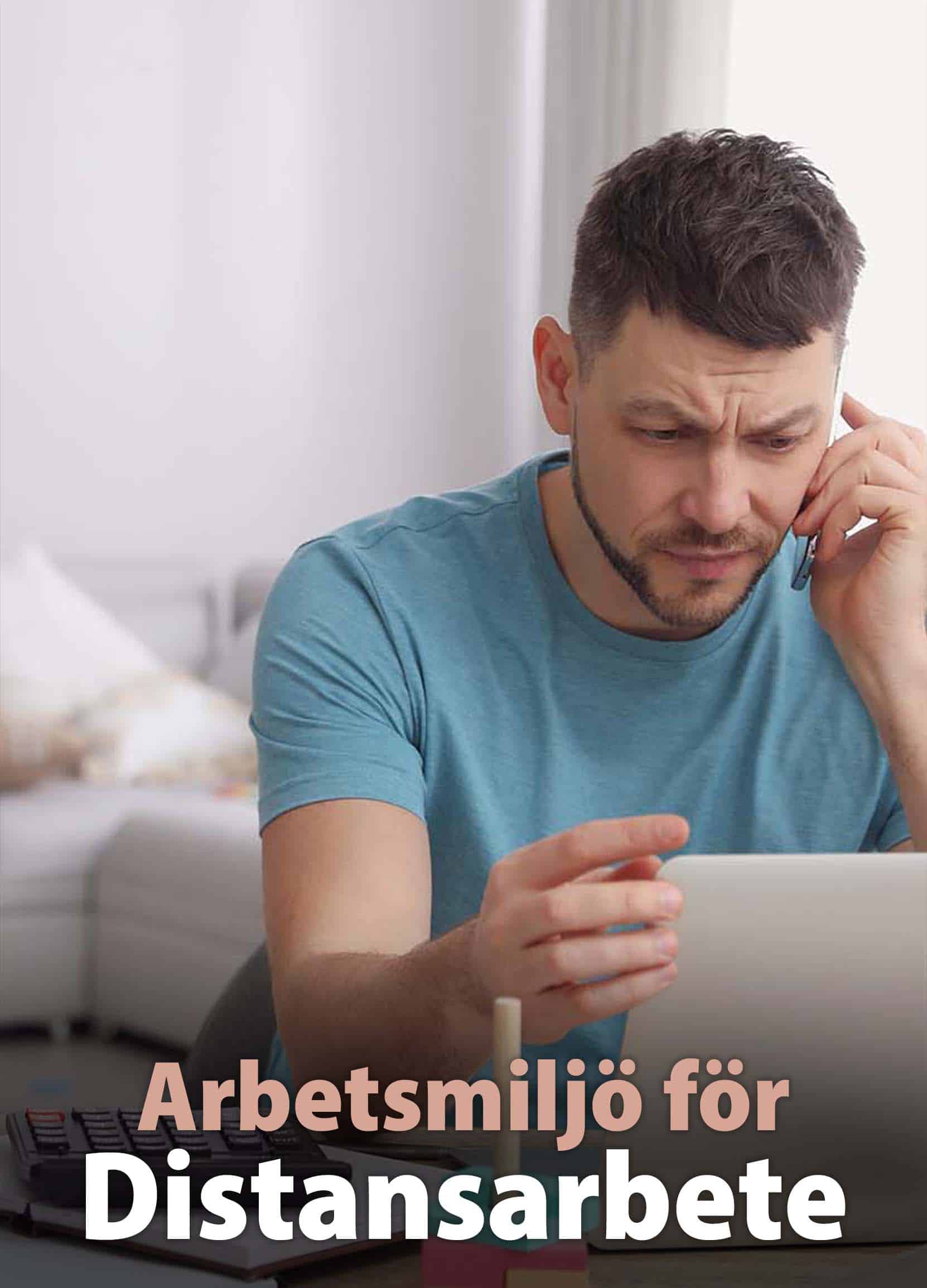 Arbetsmiljö för distansarbete