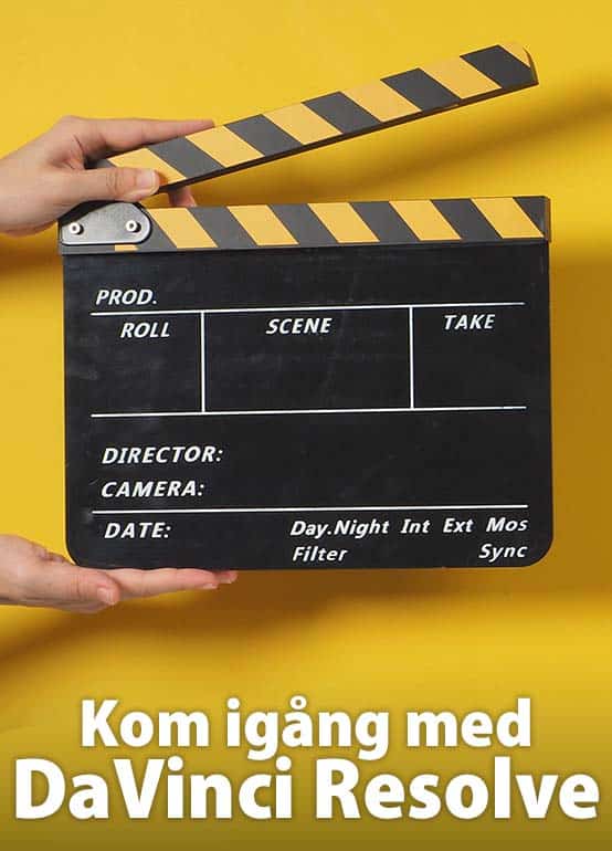 Kom igång med DaVinci Resolve