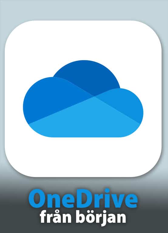 OneDrive från början