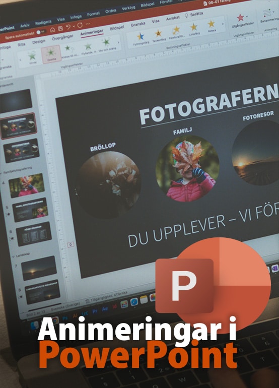 Animeringar i PowerPoint
