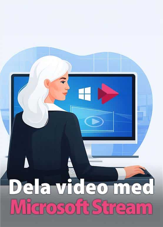 Dela video med Microsoft Stream