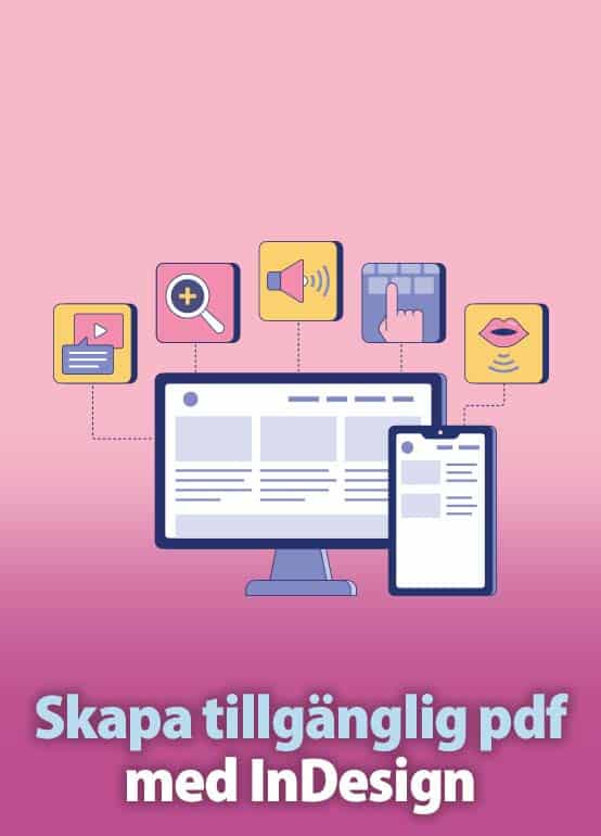 Skapa tillgänglig pdf med InDesign