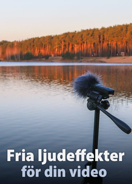 Fria ljudeffekter för din video
