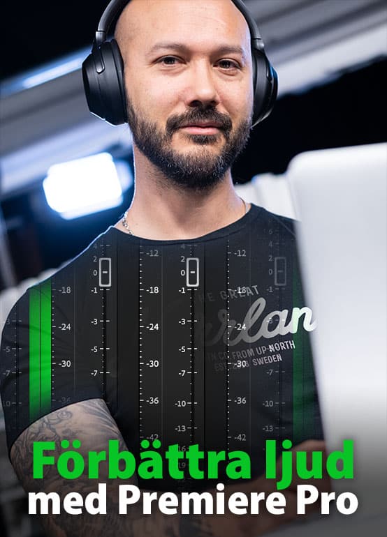 Förbättra ljud med Premiere Pro