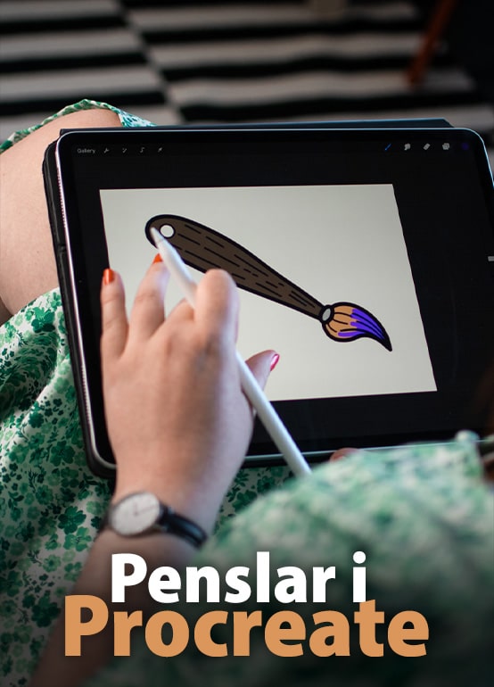 Penslar i Procreate