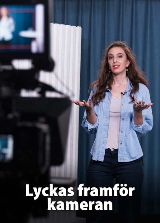 Lyckas framför kameran