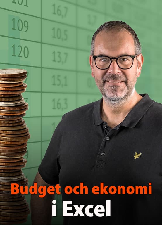 Budget och ekonomi i Excel